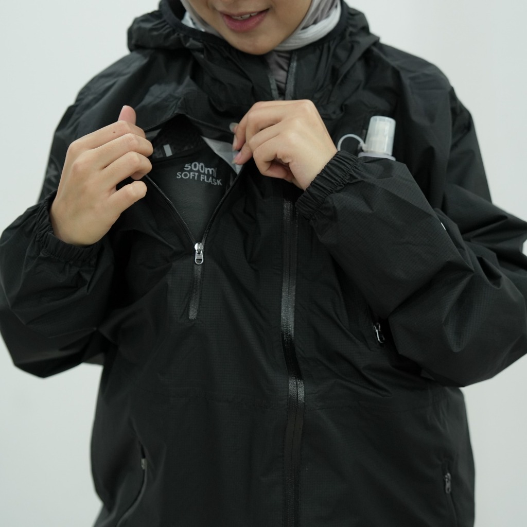 JAKET WILDSHELL TRAIL RUNNING TARANAKI SERIES 100% WATERPROOF