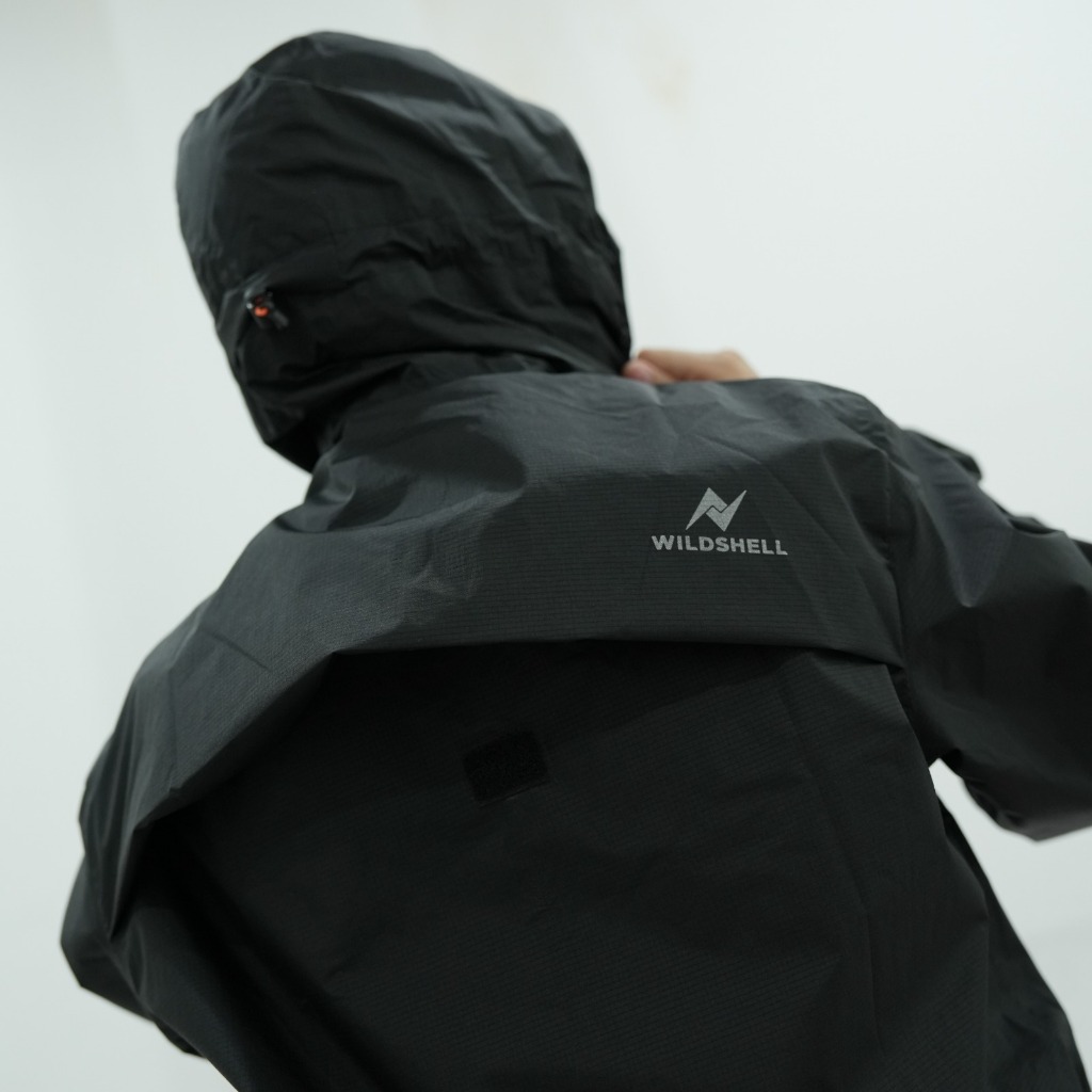 JAKET WILDSHELL TRAIL RUNNING TARANAKI SERIES 100% WATERPROOF
