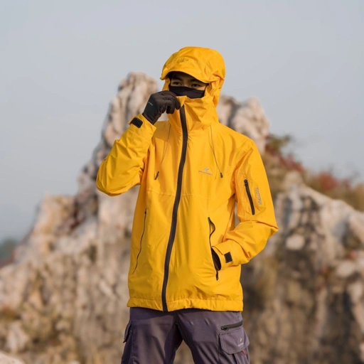 Image of WILDSHELL - Jaket Gunung Gorpcore Tectona Series 100% Waterproof