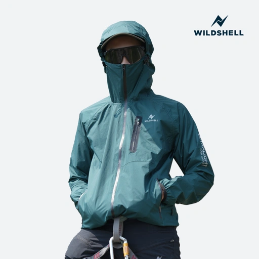 Image of RAIN JAKET ULTRALIGHT LABUAN SERIES WILDSHELL 100% WATERPROOF