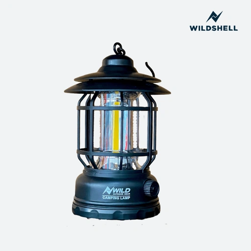 Image of WILDSHELL - Lampu Kemah Retro Super Terang From Wildgear