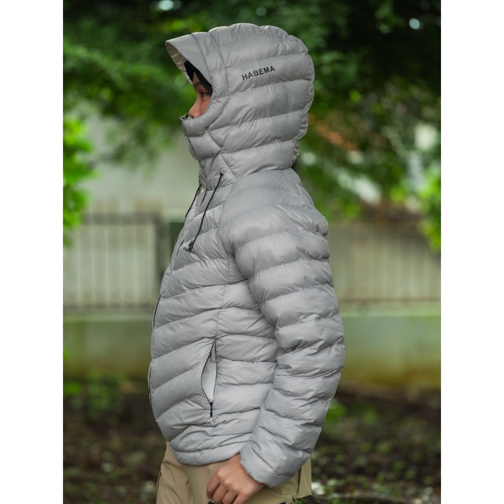 JAKET GUNUNG PUFFER GORPCORE SERIES HABEMA MERK WILDSHELL UNTUK MUSIM DINGIN