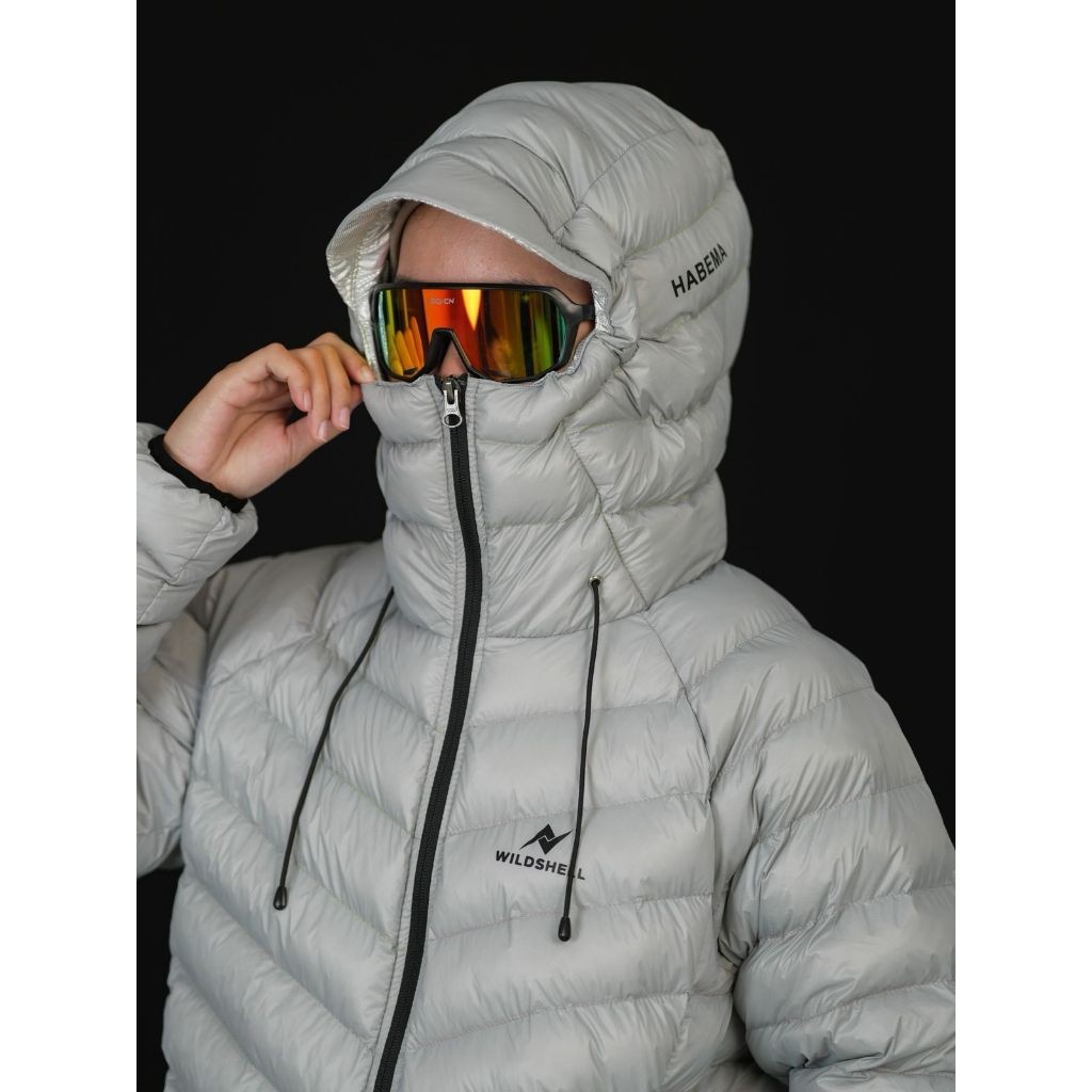 JAKET GUNUNG PUFFER GORPCORE SERIES HABEMA MERK WILDSHELL UNTUK MUSIM DINGIN