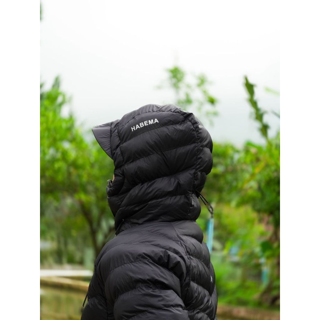 JAKET GUNUNG PUFFER GORPCORE SERIES HABEMA MERK WILDSHELL UNTUK MUSIM DINGIN