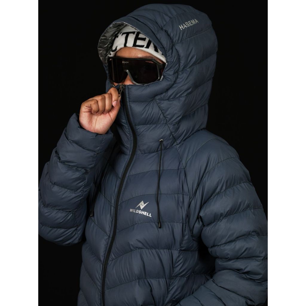 JAKET GUNUNG PUFFER GORPCORE SERIES HABEMA MERK WILDSHELL UNTUK MUSIM DINGIN