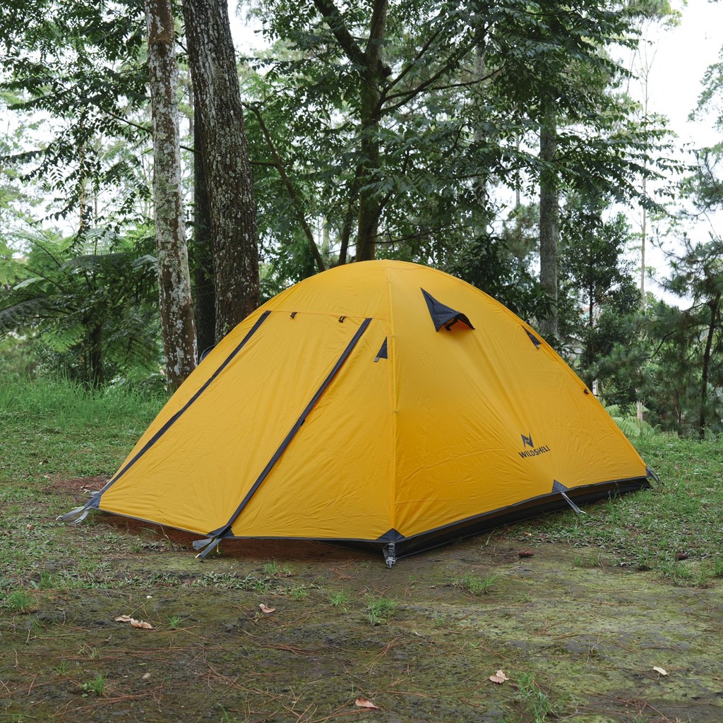 WILDSHELL - Tenda Navageo 4 Person Double Layer Frame Alloy