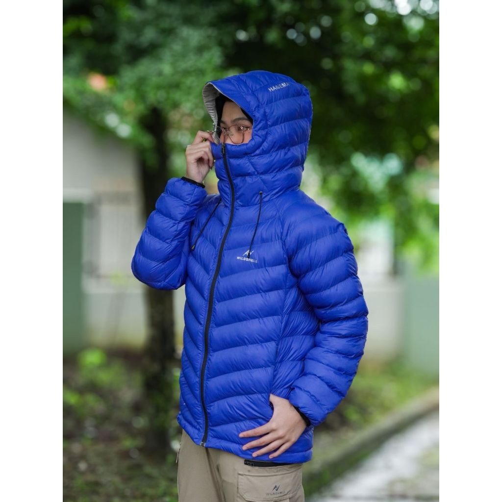 JAKET GUNUNG PUFFER GORPCORE SERIES HABEMA MERK WILDSHELL UNTUK MUSIM DINGIN
