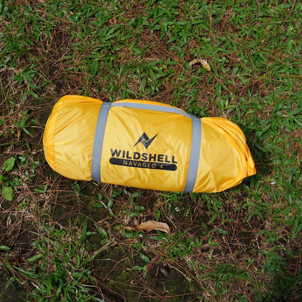 WILDSHELL - Tenda Navageo 4 Person Double Layer Frame Alloy