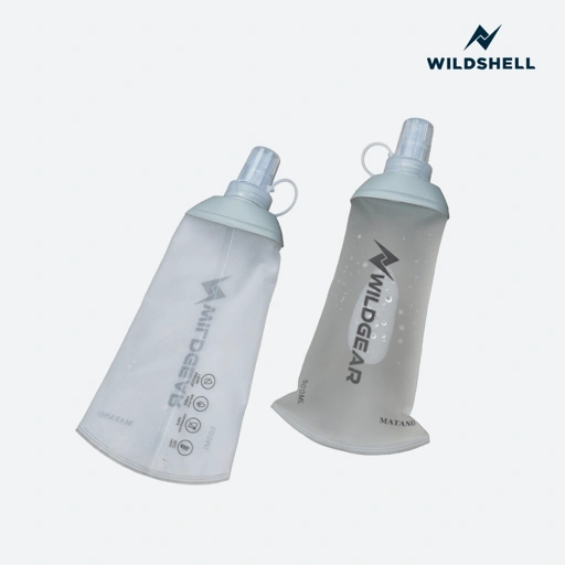 Image of BOTOL MINUM LIPAT 500ml - Foldable soft Flask 500ml trail running MATANO WILDSHELL