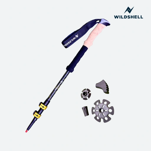 Image of WILDSHELL - Traverse Trekking pole 3K Lightweight Carbon Fiber