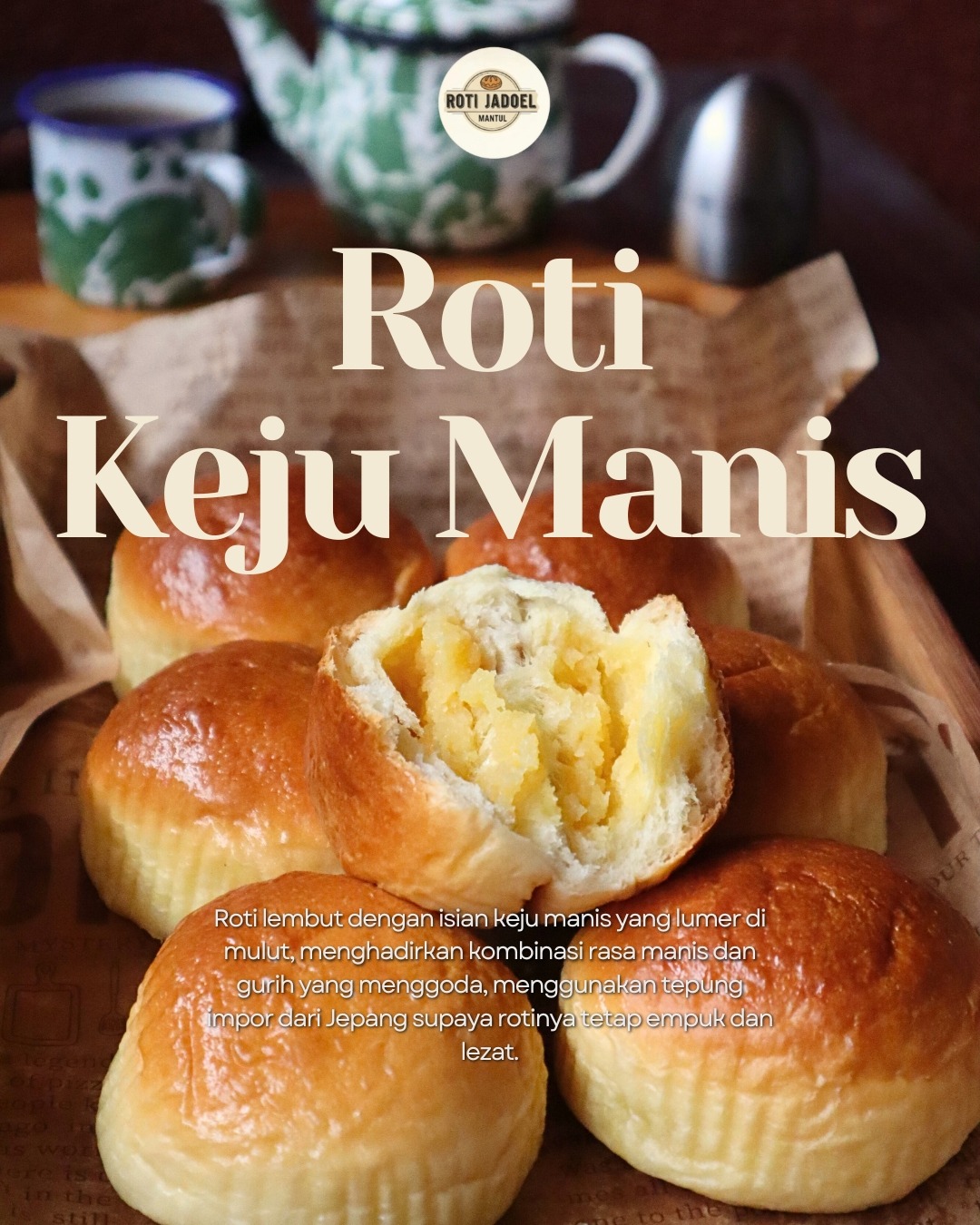 Roti Keju Manis