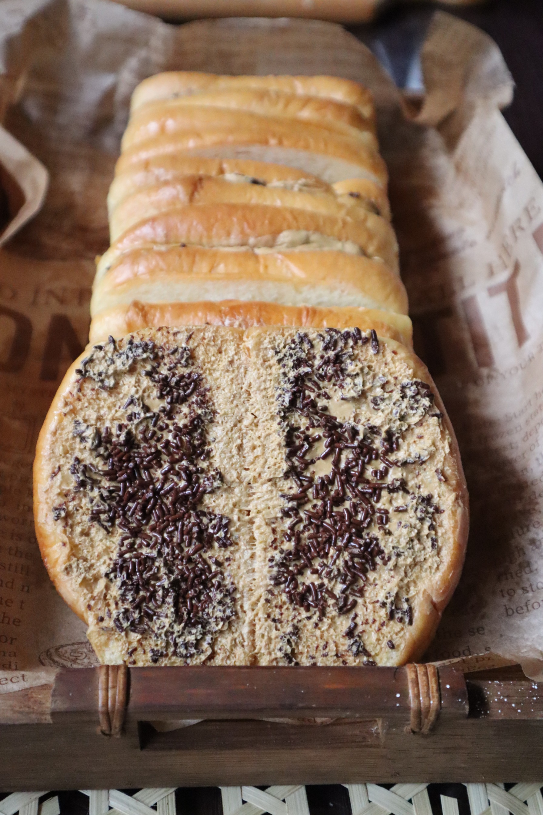 Roti Sisir Mocca Mesis
