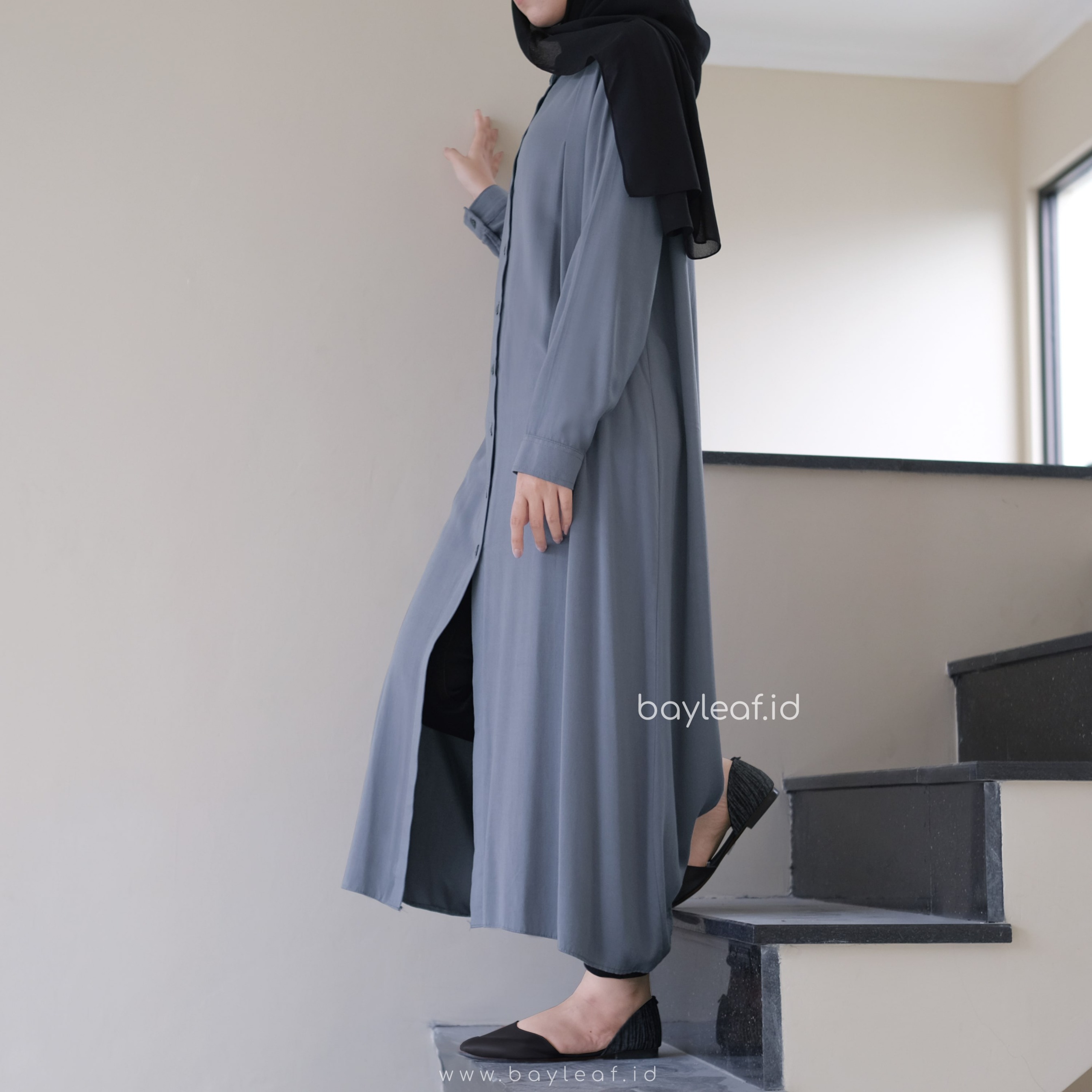 Azalea Midress Basic Bahan Rayon Tunic Wanita