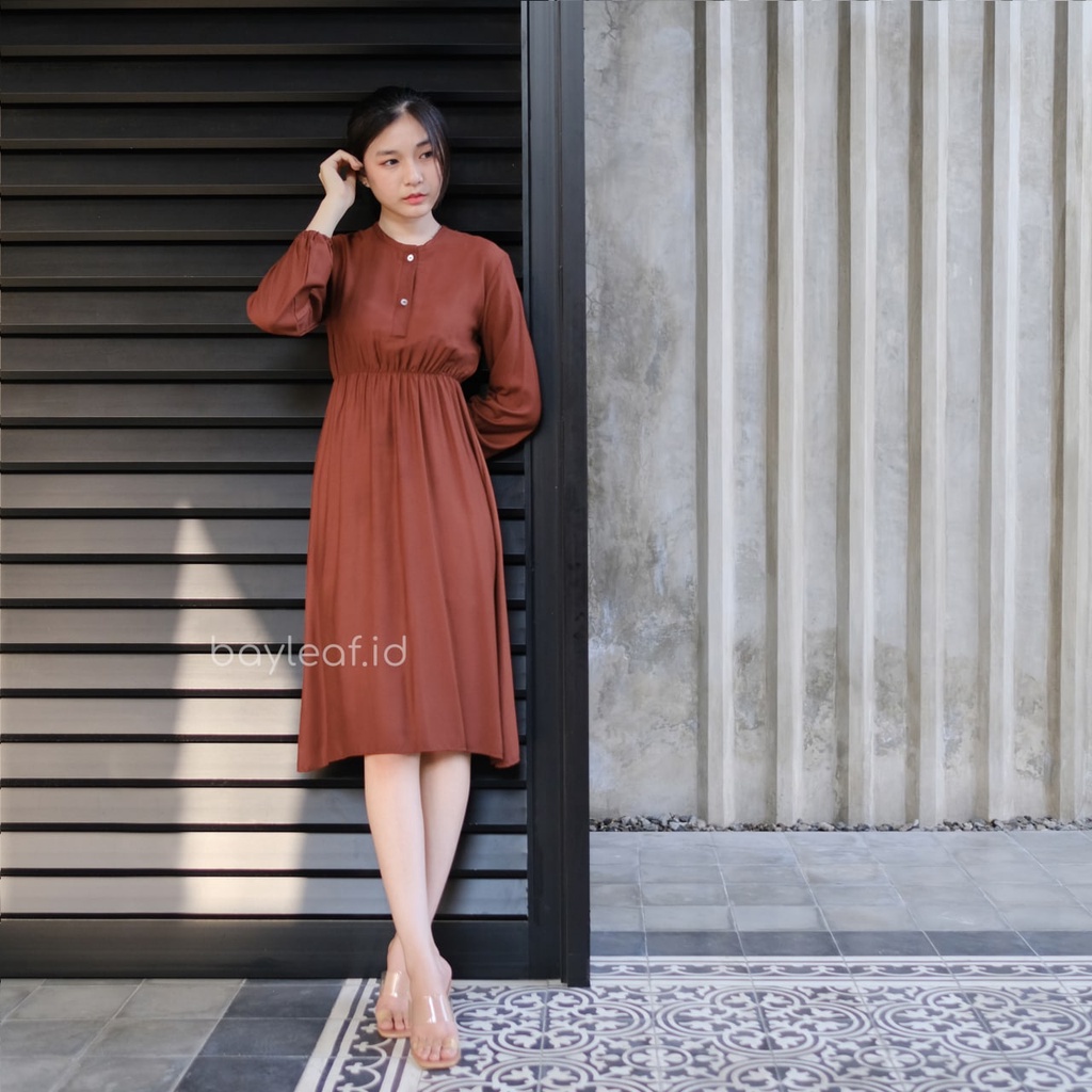 Venya Tunik Busui Wanita | Midi Dress Rayon Premium