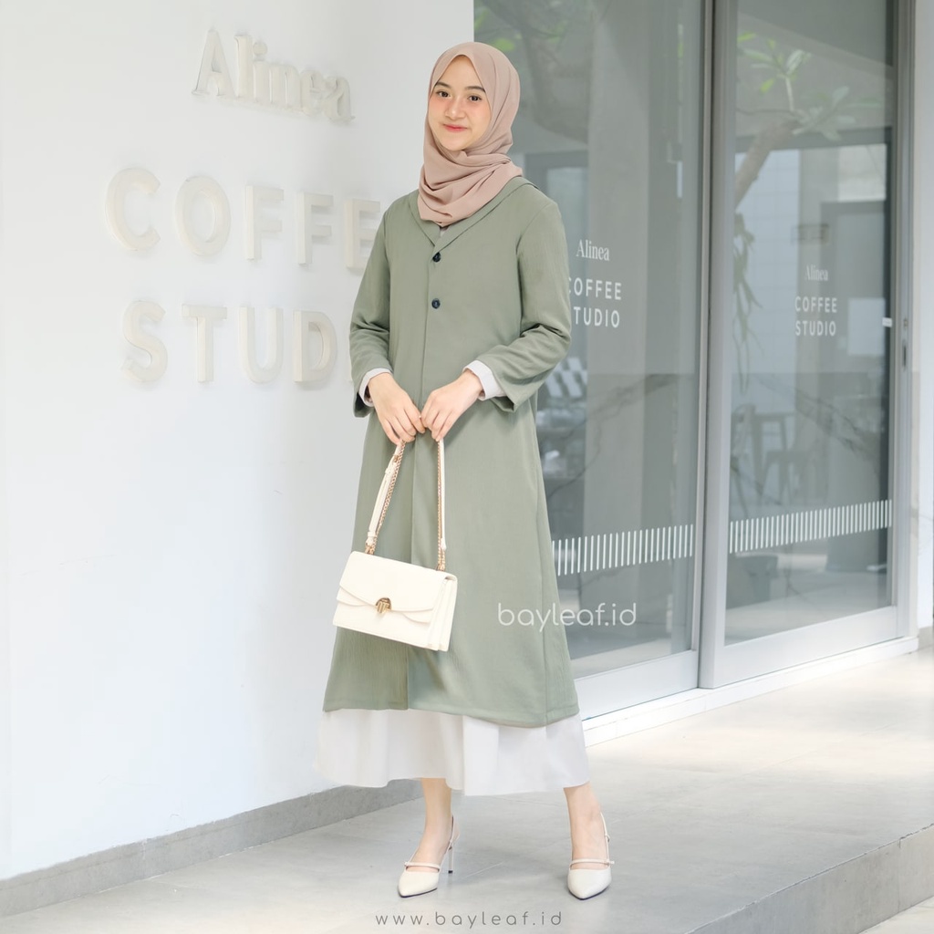 Jean Crinkle Long Outer