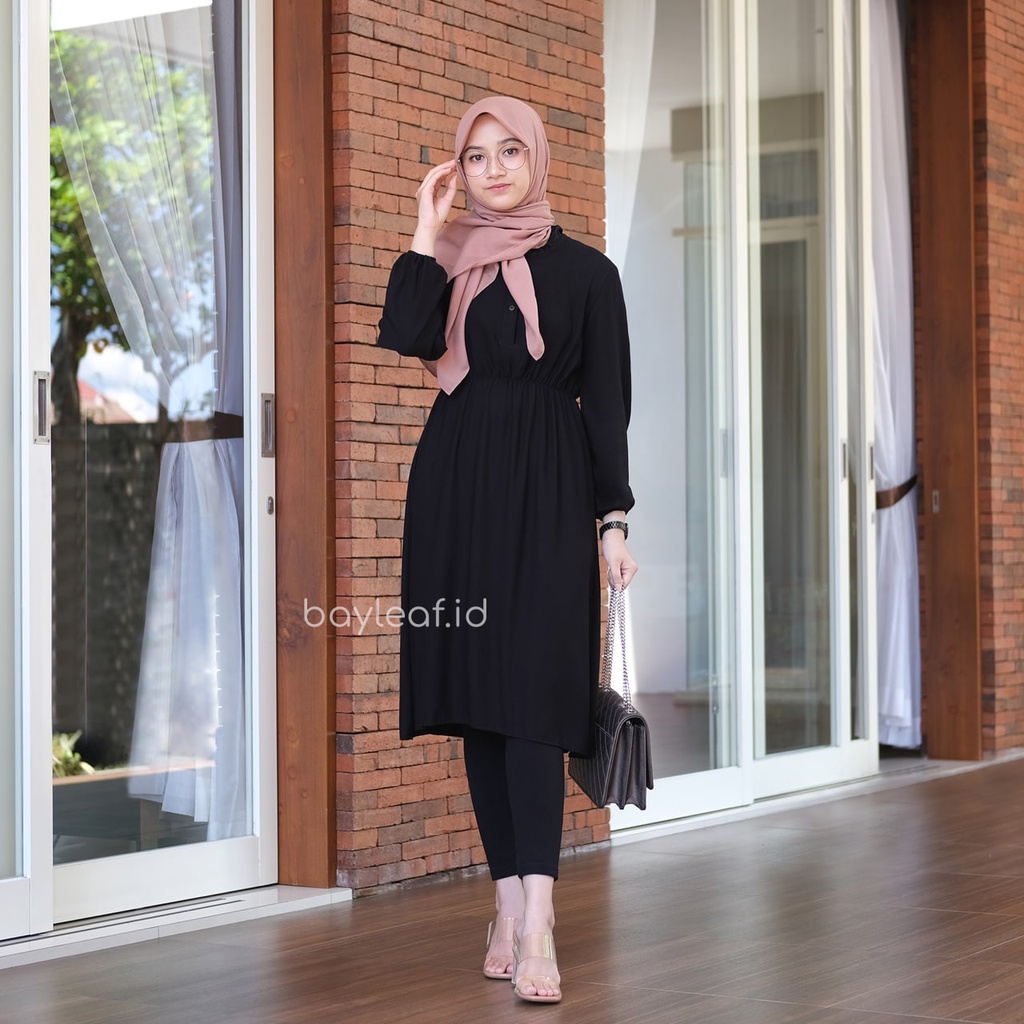 Venya Tunik Busui Wanita | Midi Dress Rayon Premium