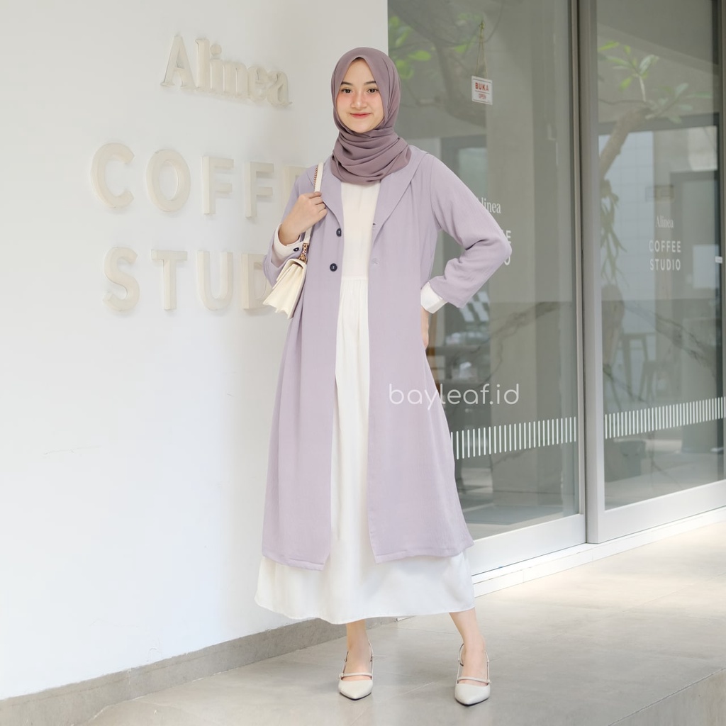 Jean Crinkle Long Outer