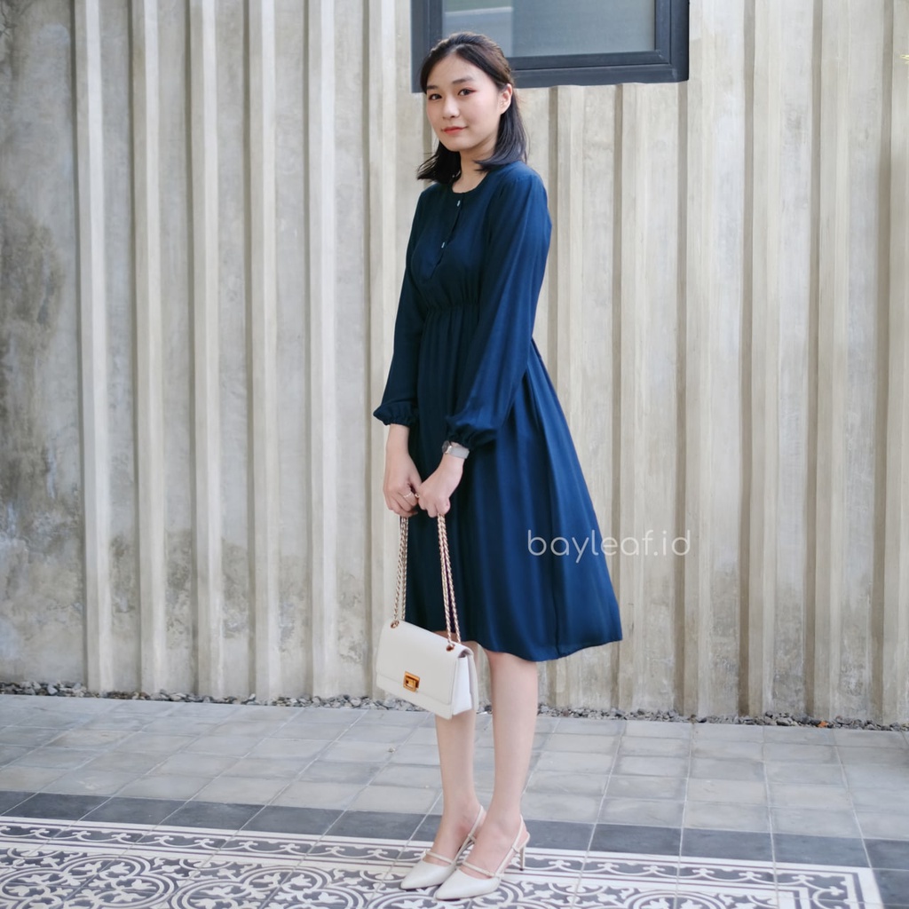 Venya Tunik Busui Wanita | Midi Dress Rayon Premium