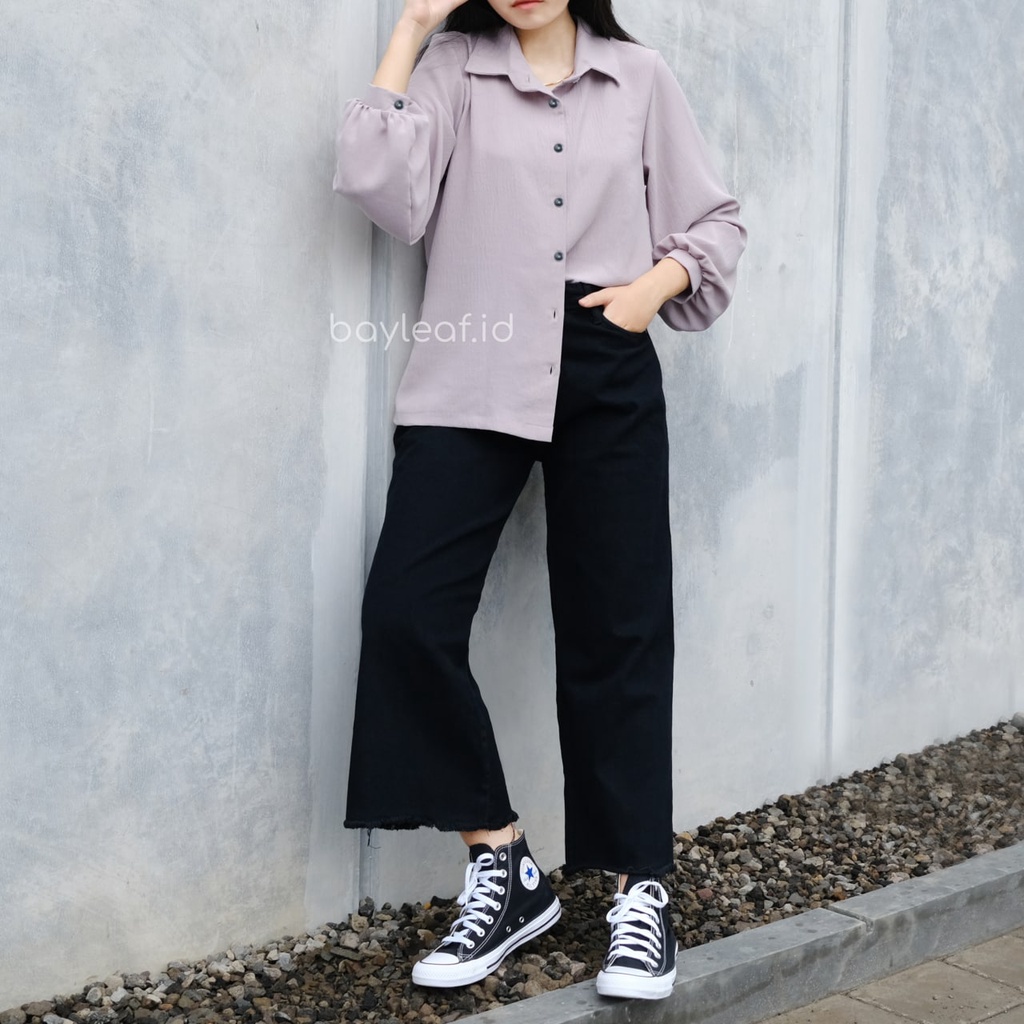 Sonya Shirt Atasan Kemeja Wanita Hits