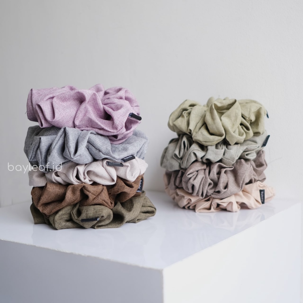 Bayleaf.id Merry Basic Scrunchie Ikat Rambut