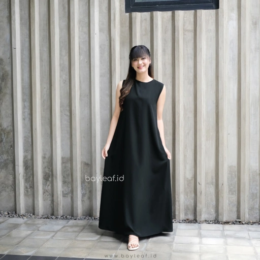 Image of Aera Inner Dress Basic Tanpa Lengan