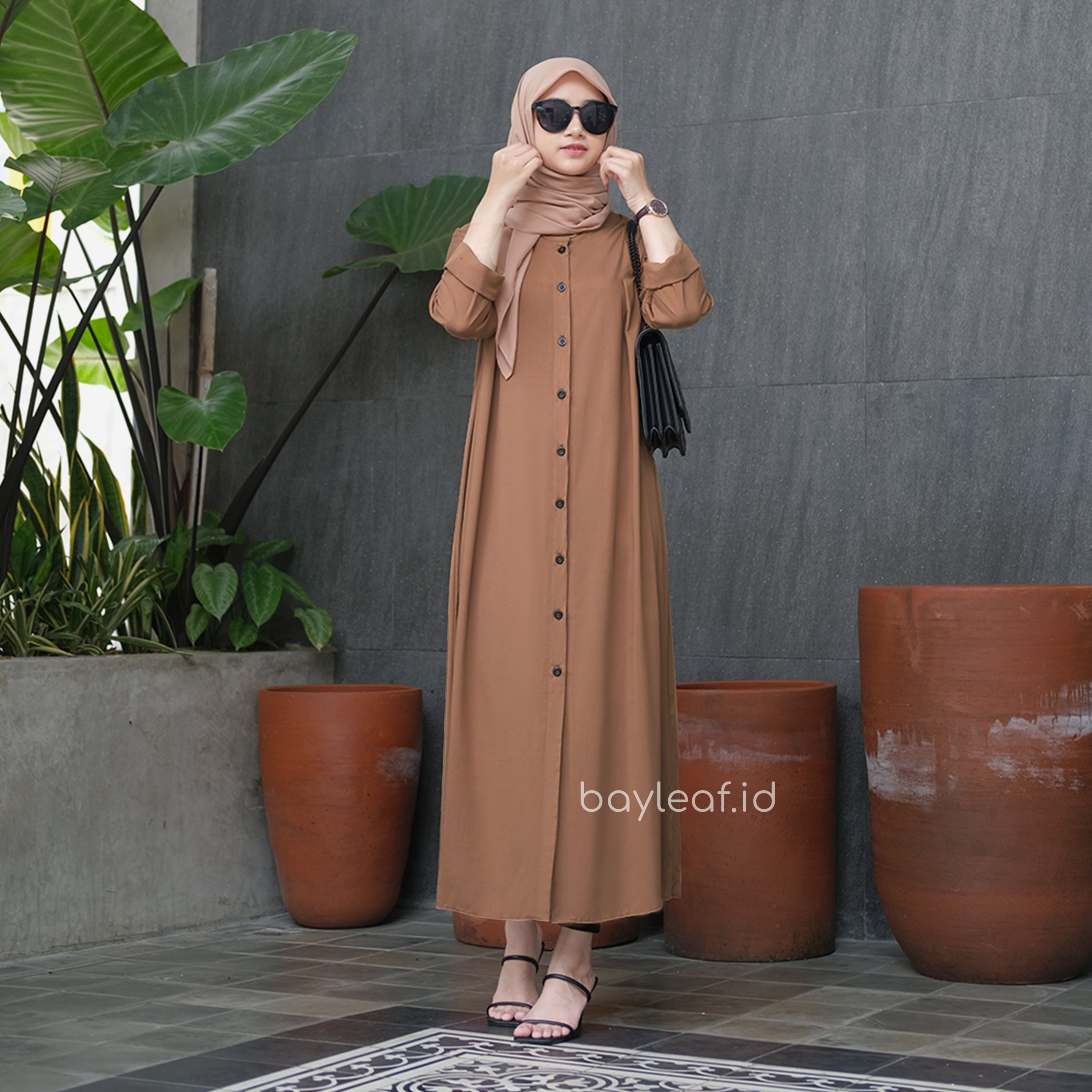 Azalea Midress Basic Bahan Rayon Tunic Wanita