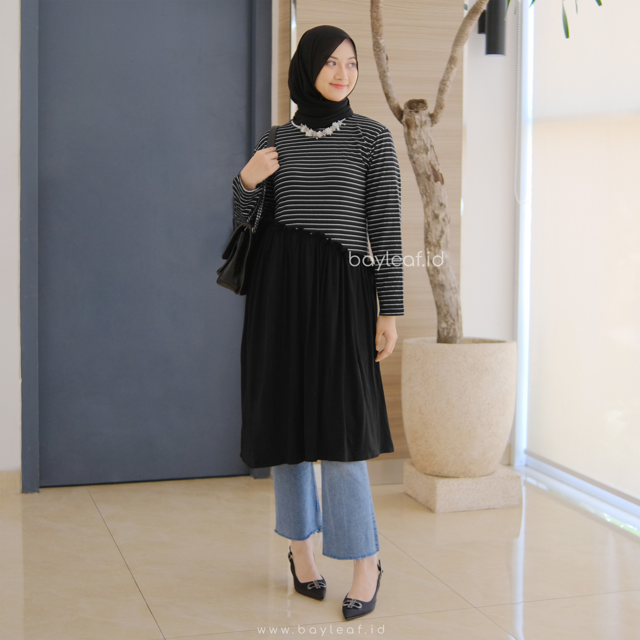 Carisa Basic Striped Tunik