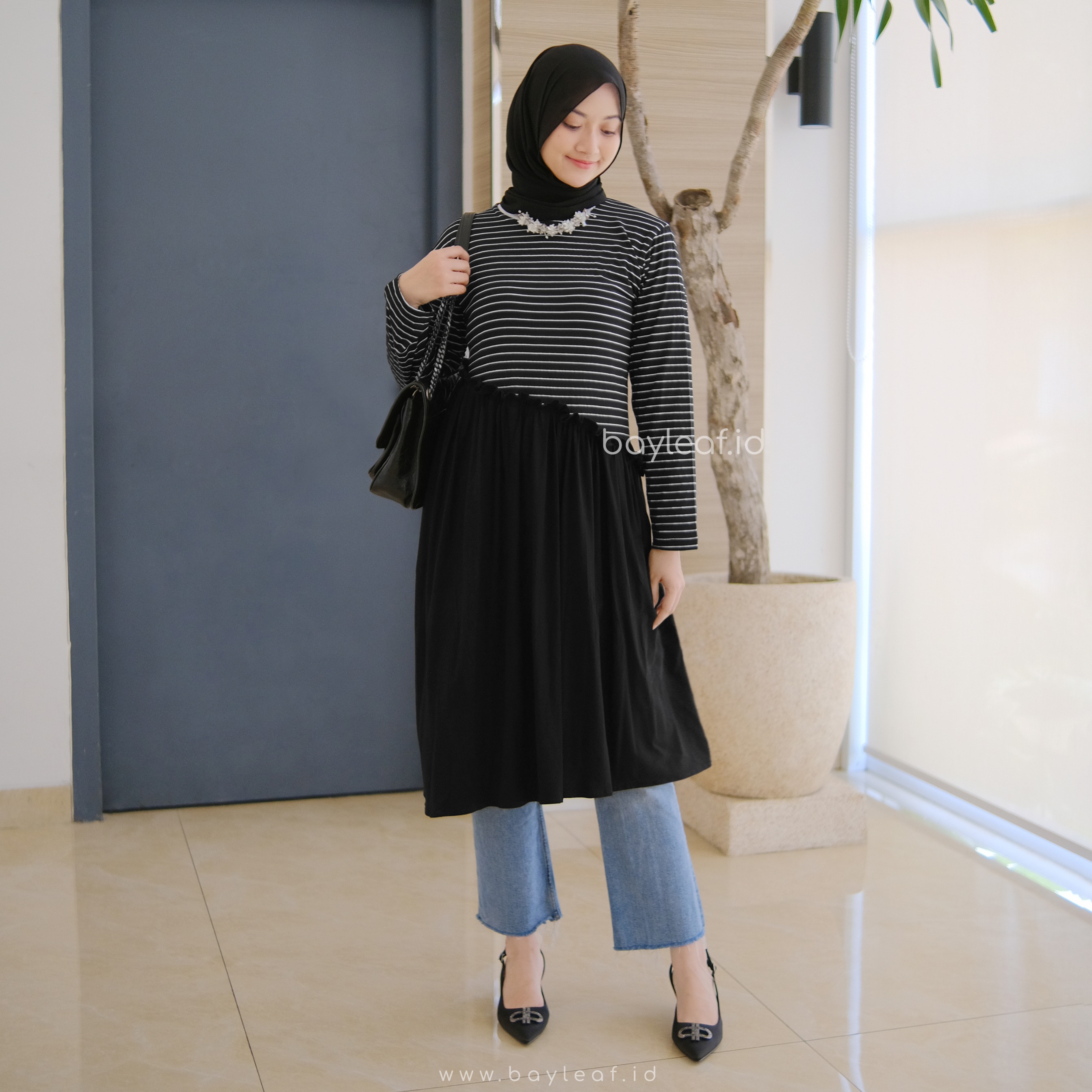 Carisa Basic Striped Tunik