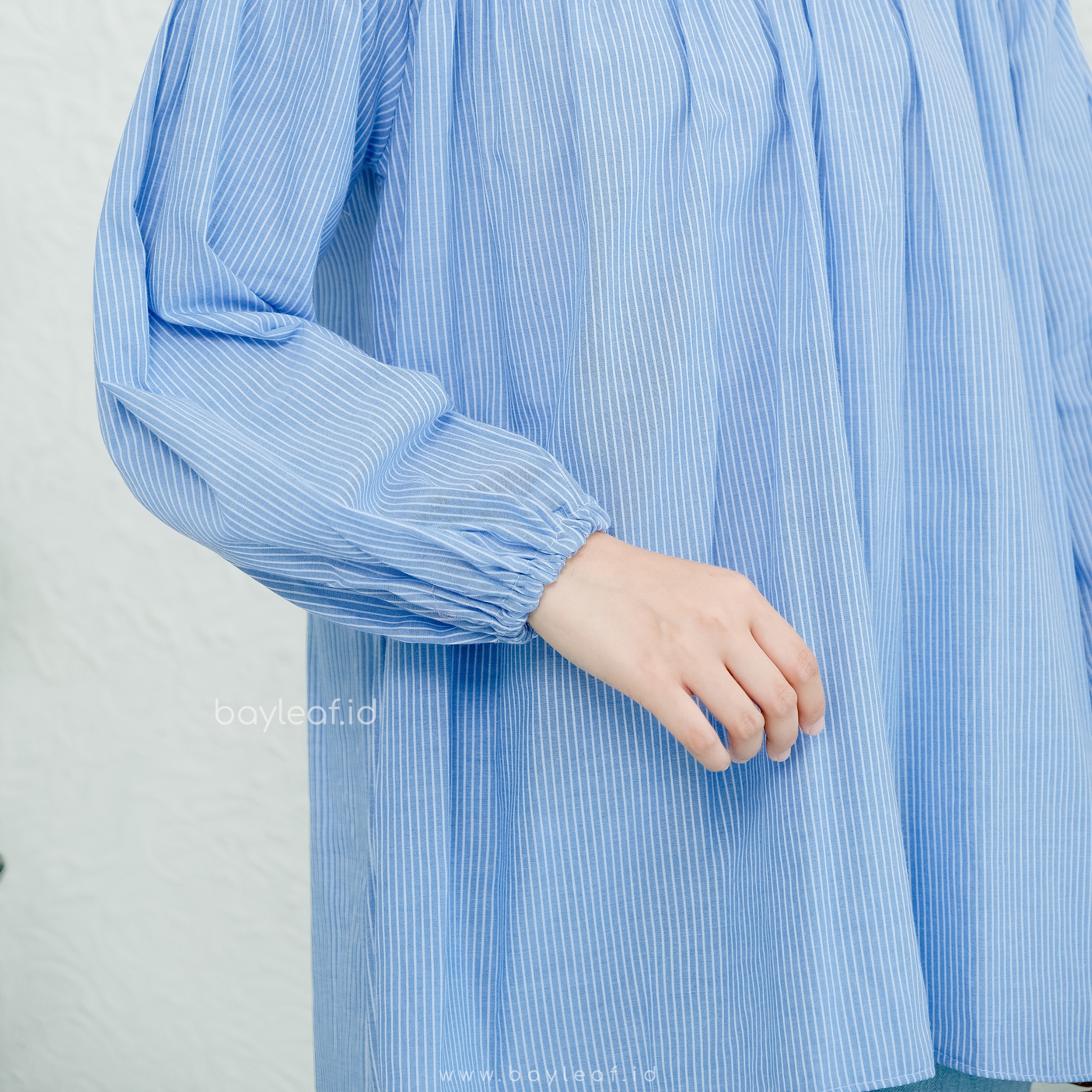 Reyna Striped Blouse Katun