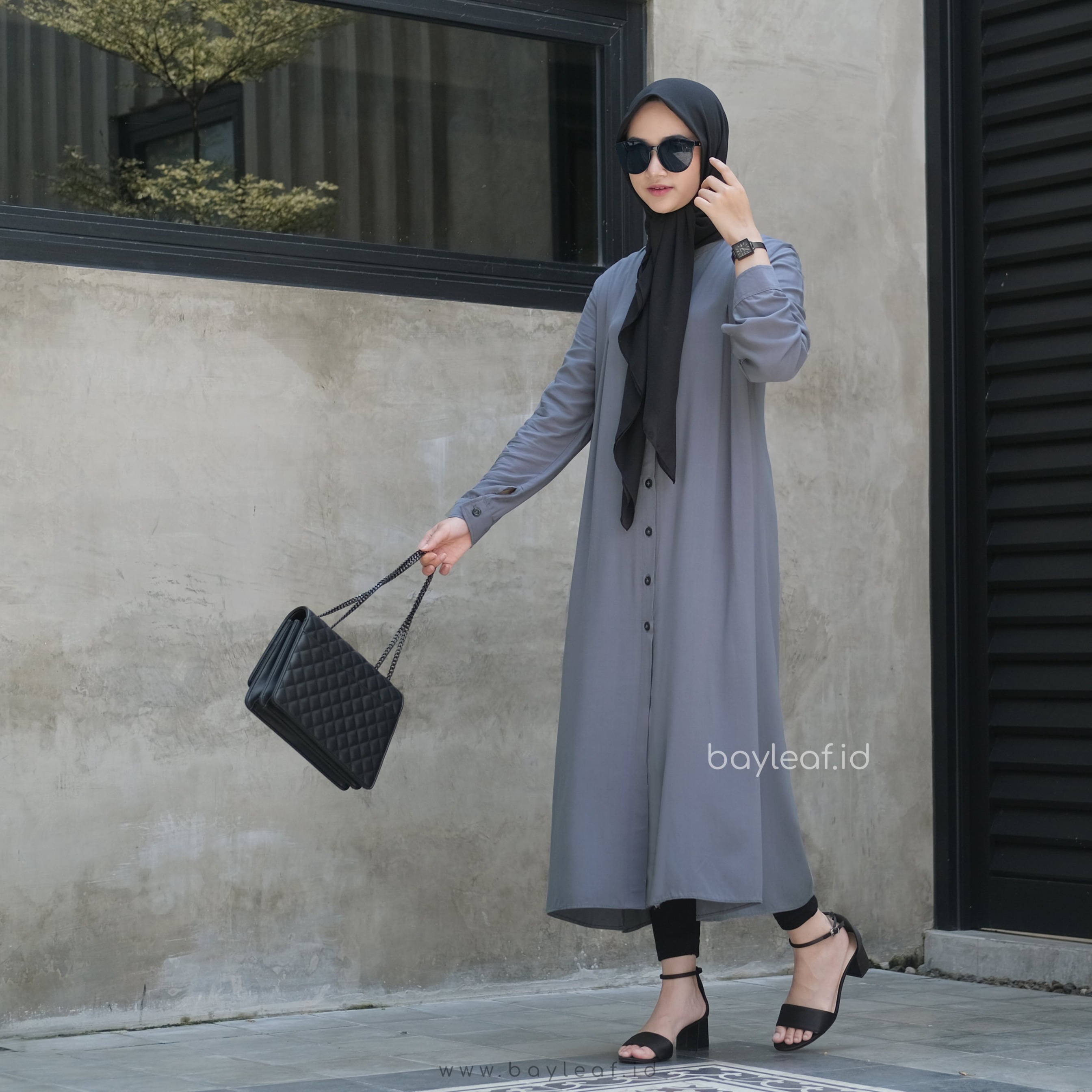 Azalea Midress Basic Bahan Rayon Tunic Wanita