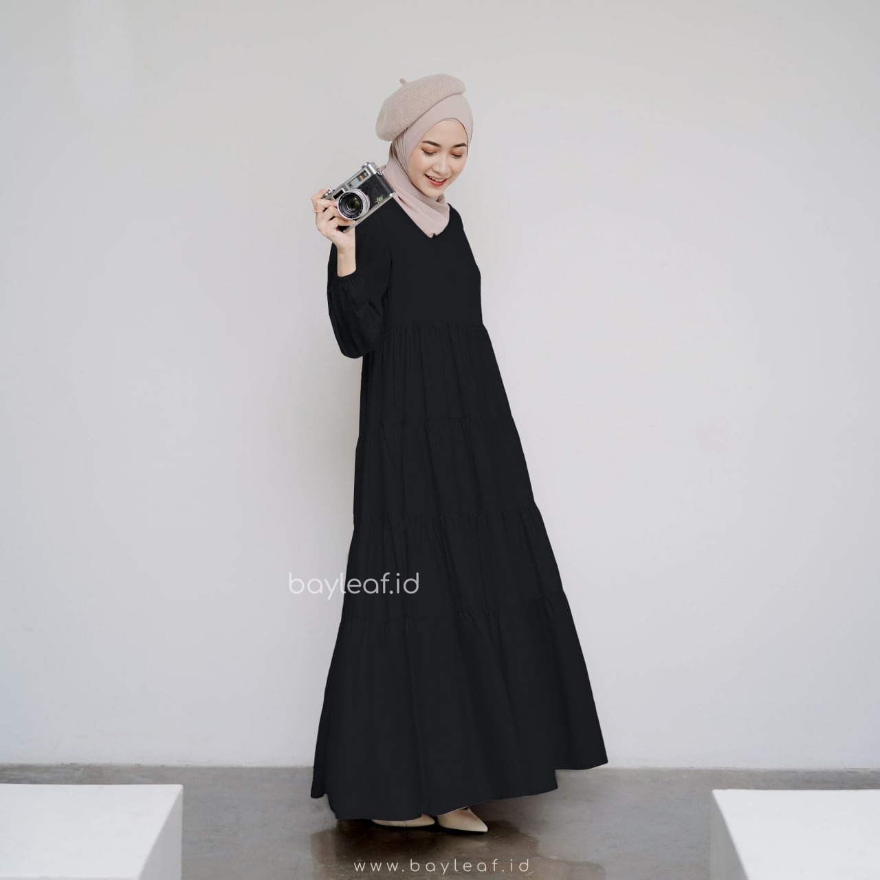 Jessline Basic Maxi Dress