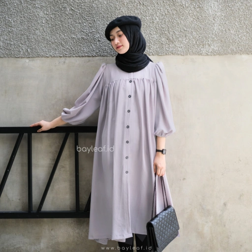 Image of Nada Tunik Polos Basic Lengan 3/4