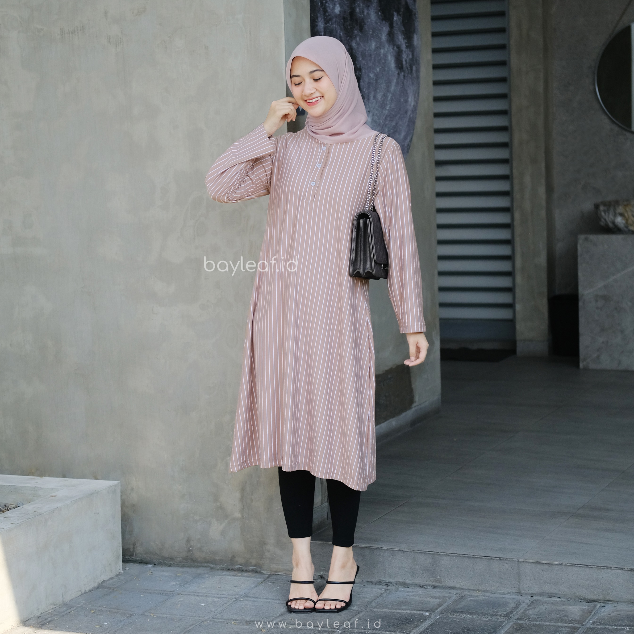 Sandra Striped Tunik
