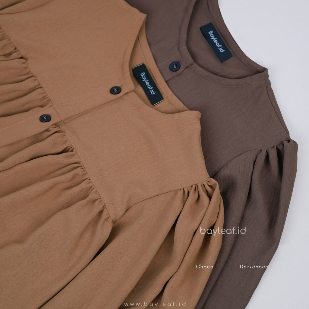 Nada Tunik Polos Basic Lengan 3/4