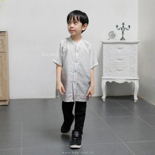 Image of  Seraya Arsen Kids Atasan Kemeja Anak Lengan Pendek