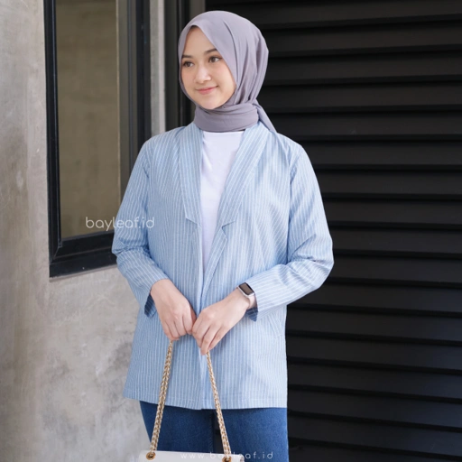 Image of Shanon Striped Blazer