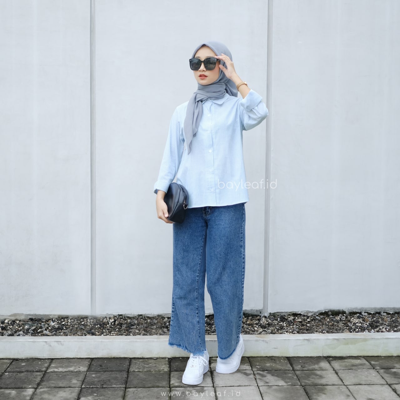 Cheryl Striped Shirt Katun