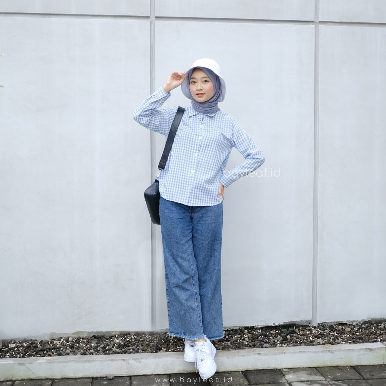 Meyra Mini Plaid Shirt
