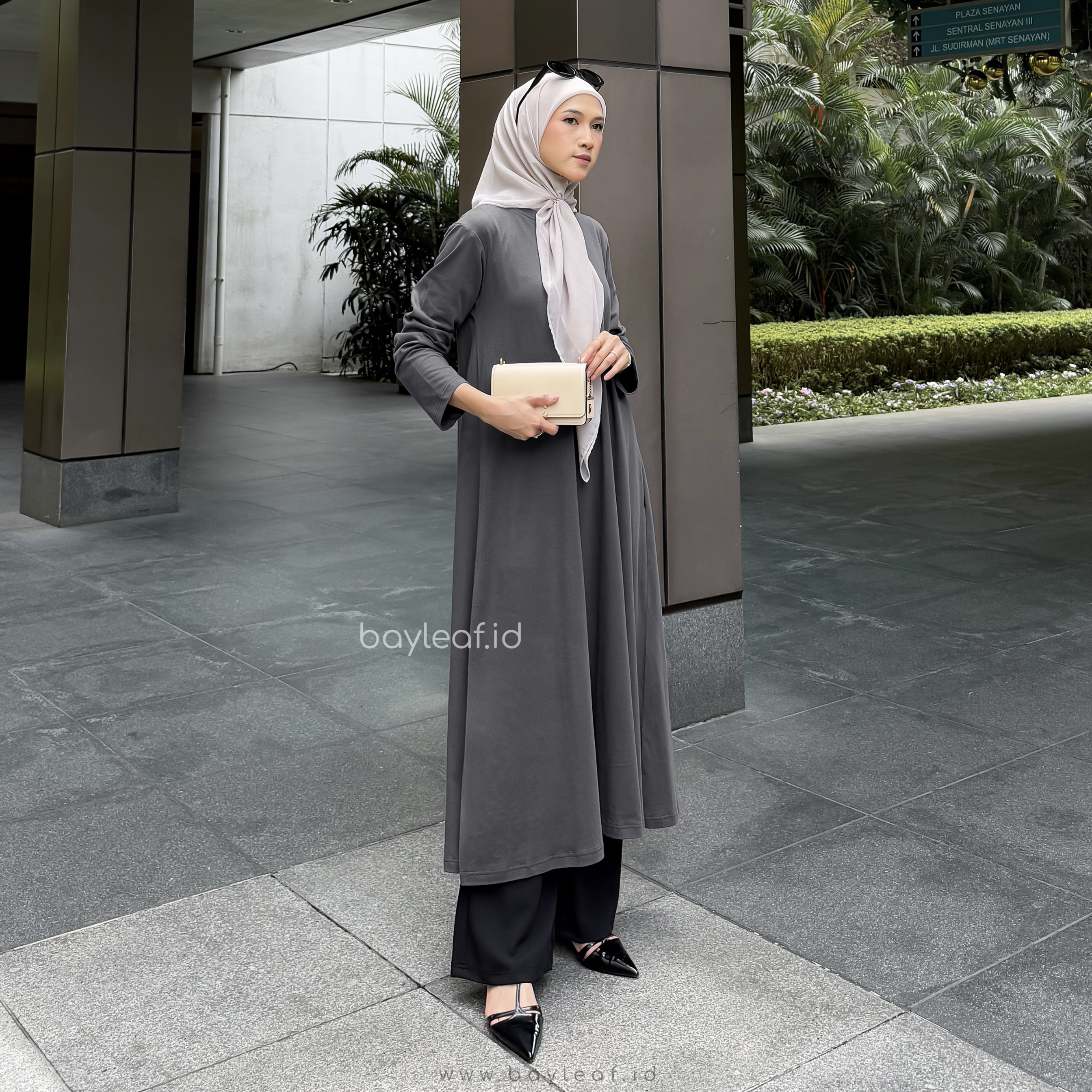 Kalela Long Tunik Basic Cotton