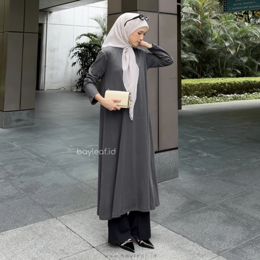 Image of Kalela Long Tunik Basic Cotton 
