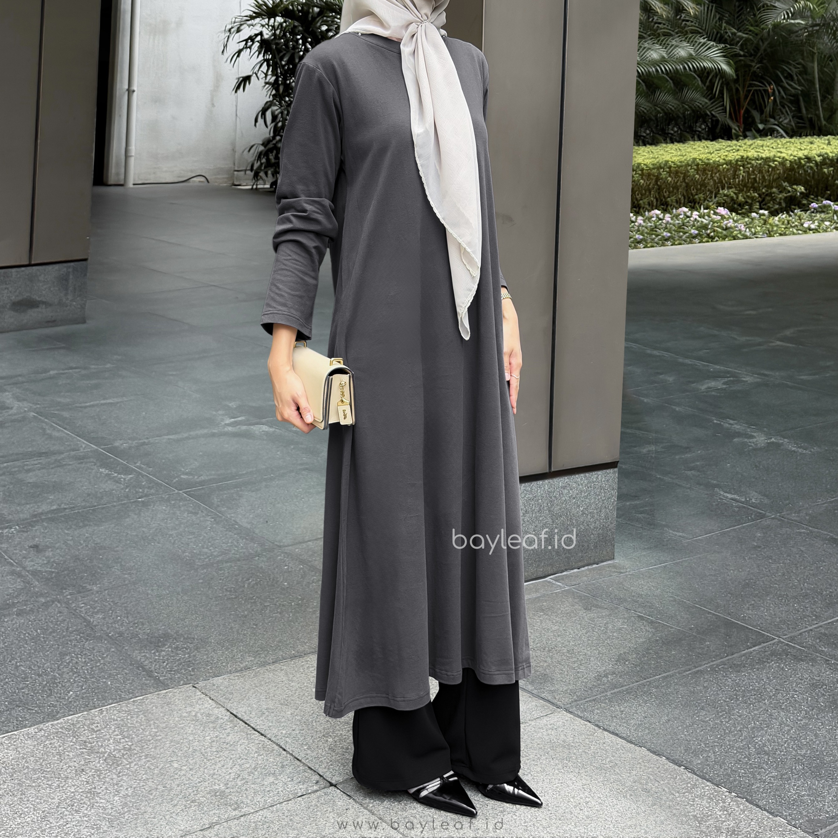 Kalela Long Tunik Basic Cotton