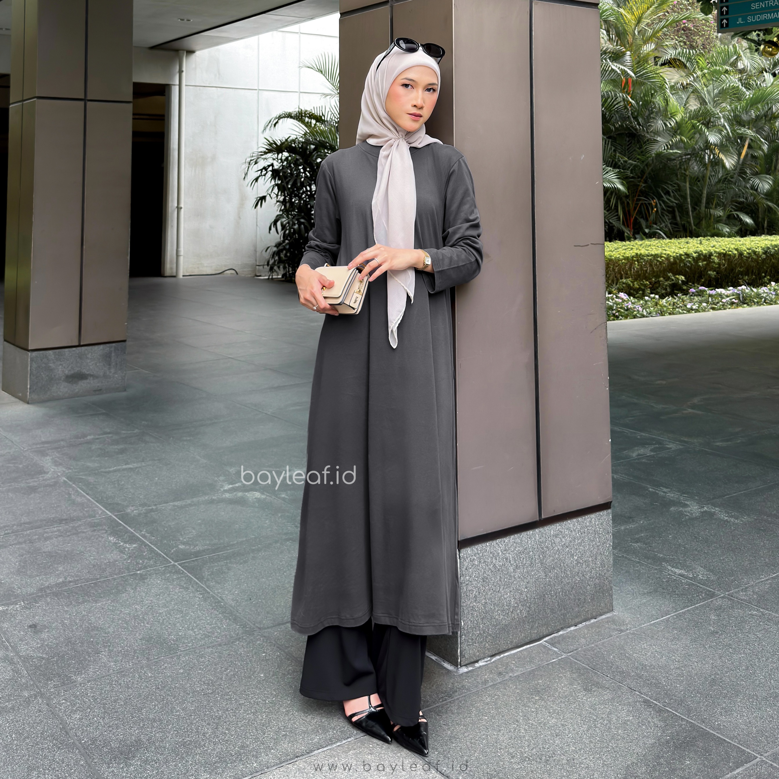 Kalela Long Tunik Basic Cotton