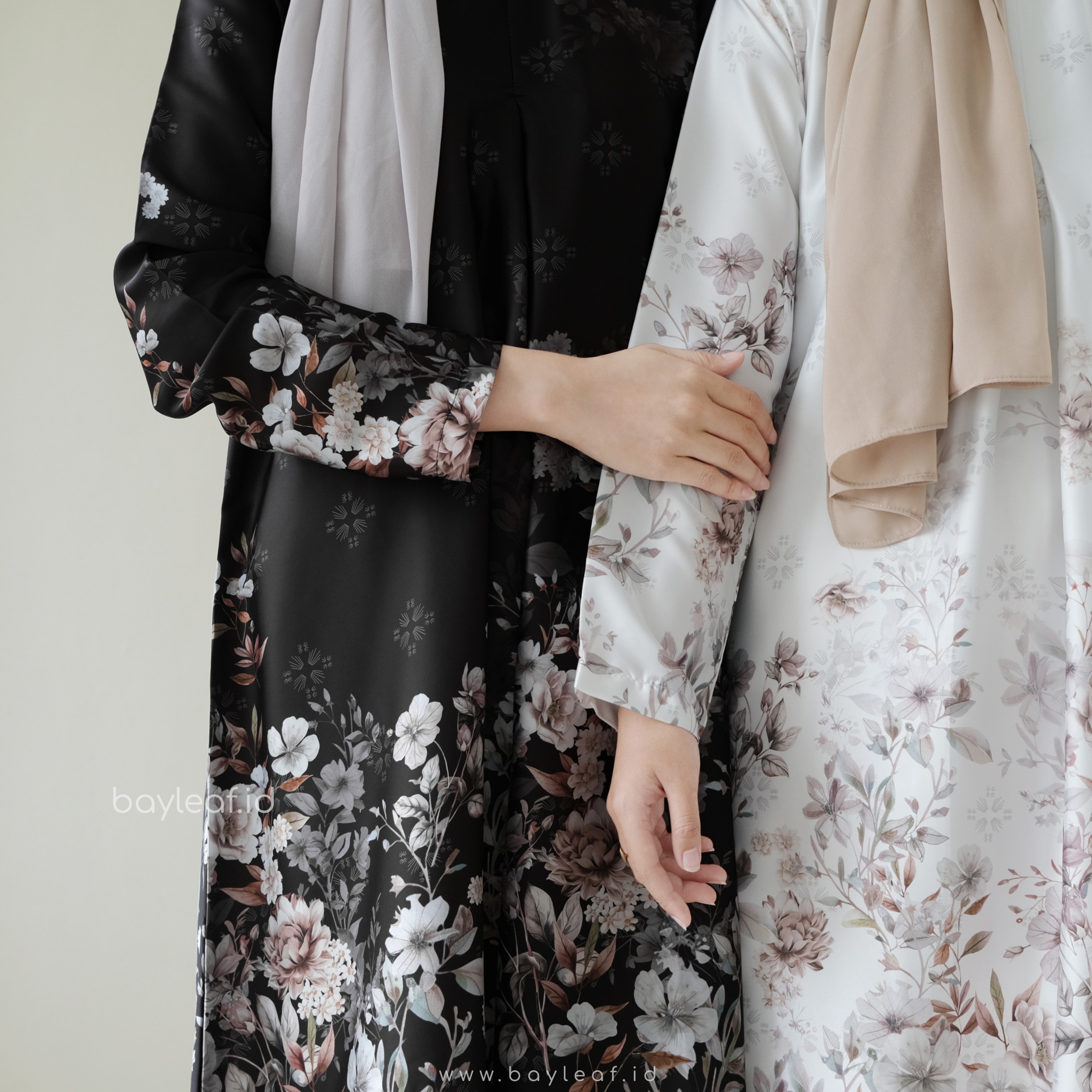 Aura Atasan Tunik Motif Bunga