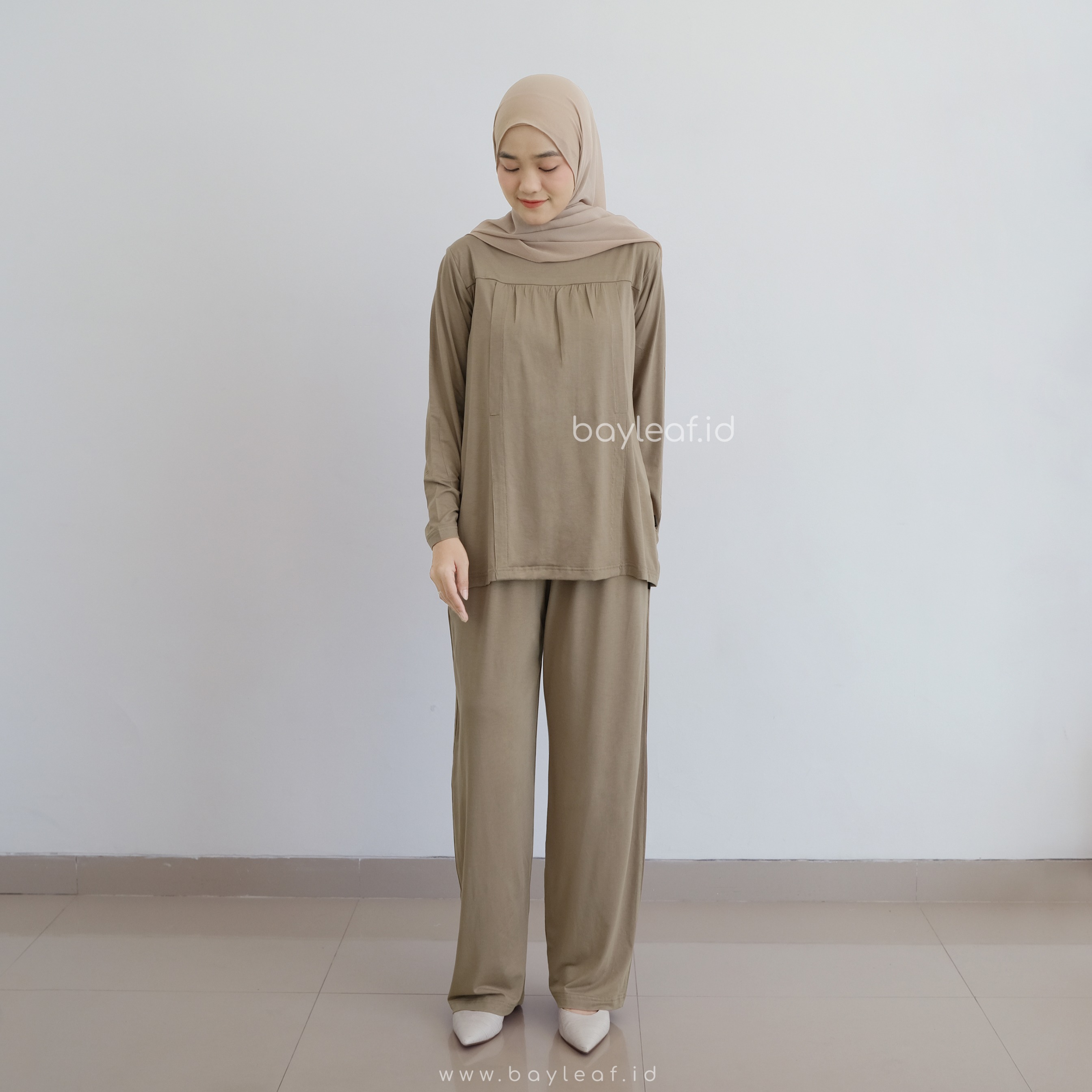 Aury Loose Pants Celana Wanita Casual Polos Loose Fit Basic