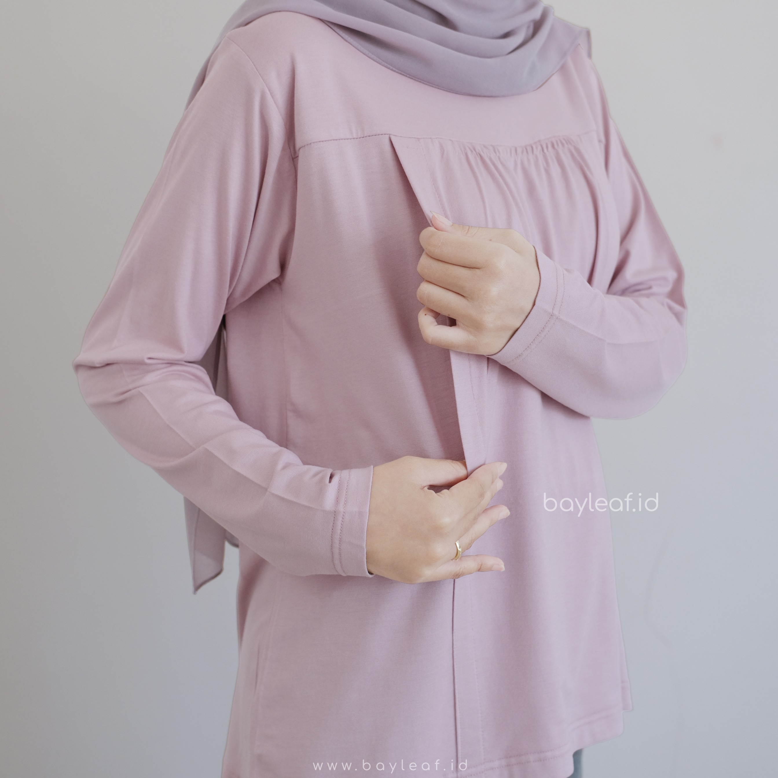 Aury Blouse Busui Atasan Wanita Polos