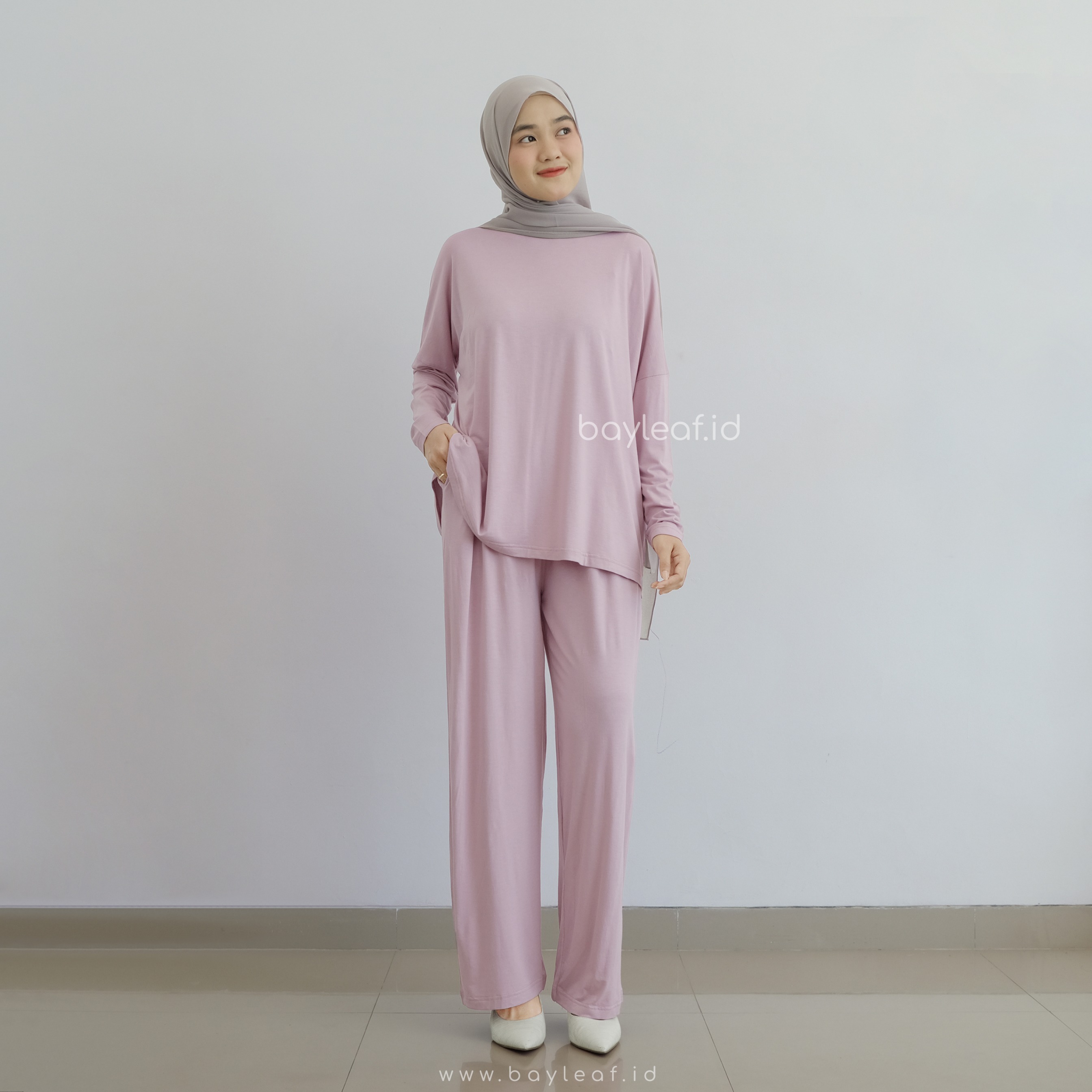 Aury Loose Pants Celana Wanita Casual Polos Loose Fit Basic