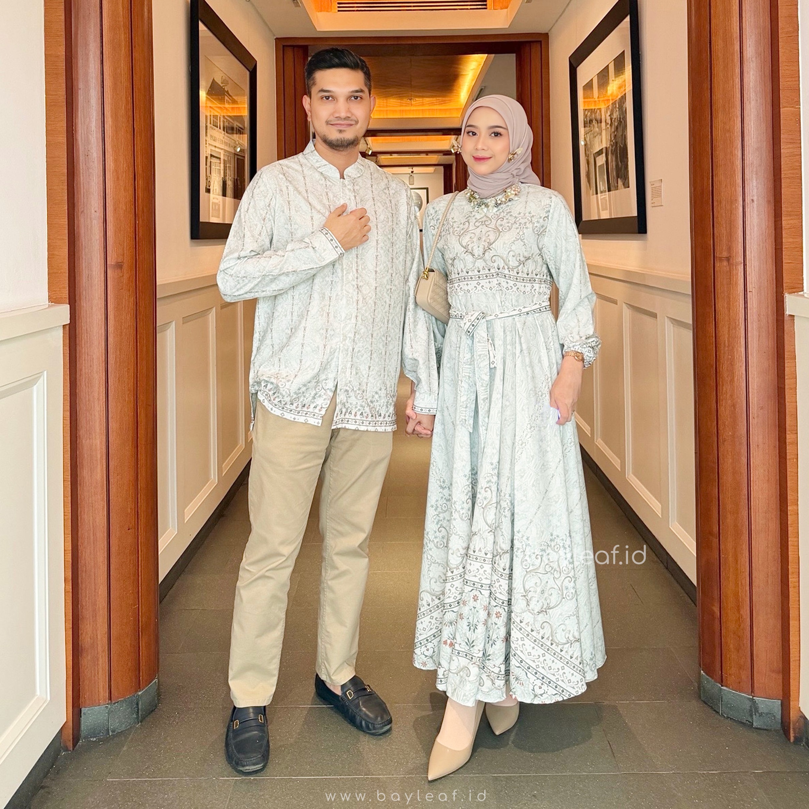 Zahreen Alan Atasan Kemeja Pria Lengan Panjang