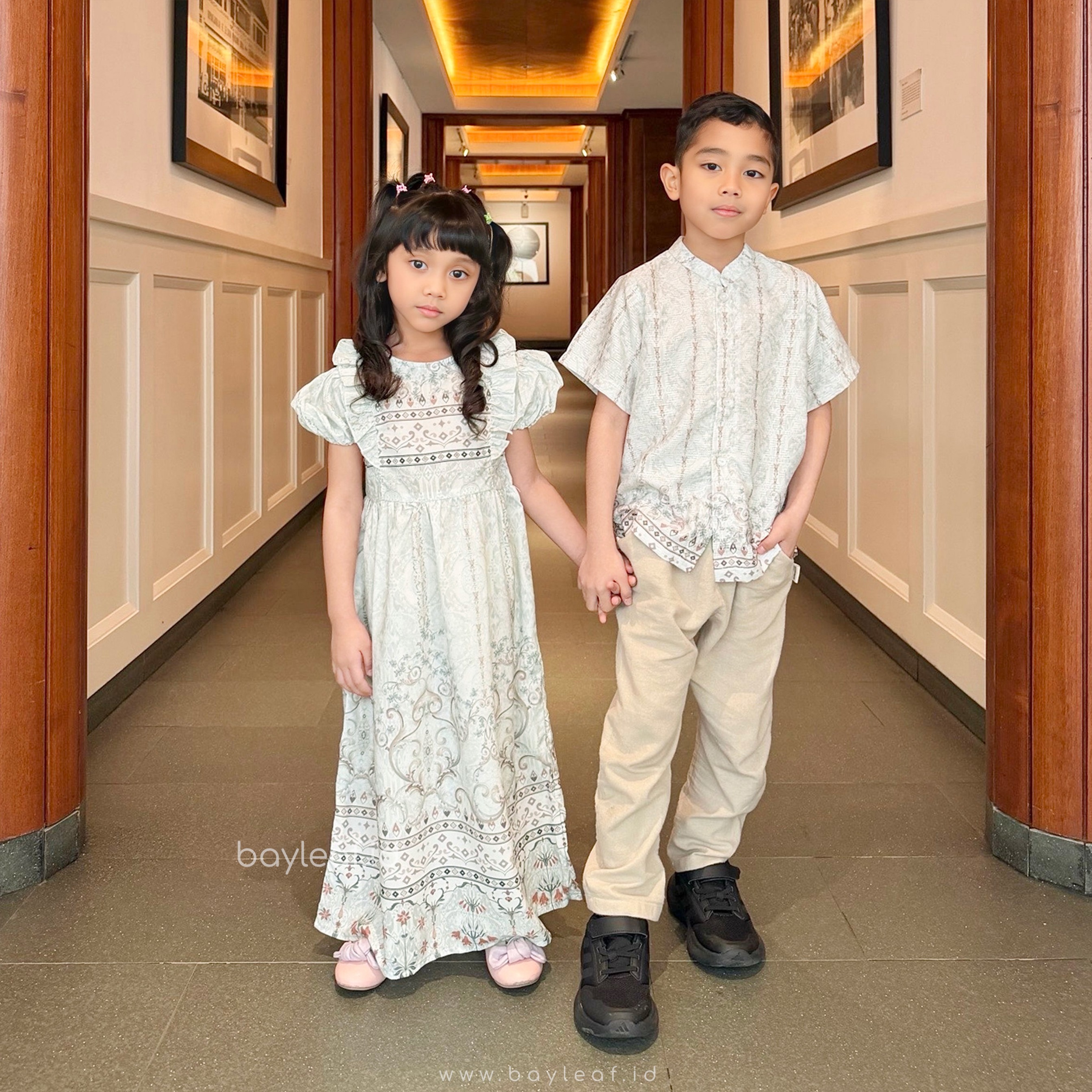 Zahreen Alan Kids Atasan Kemeja Anak Lengan Pendek