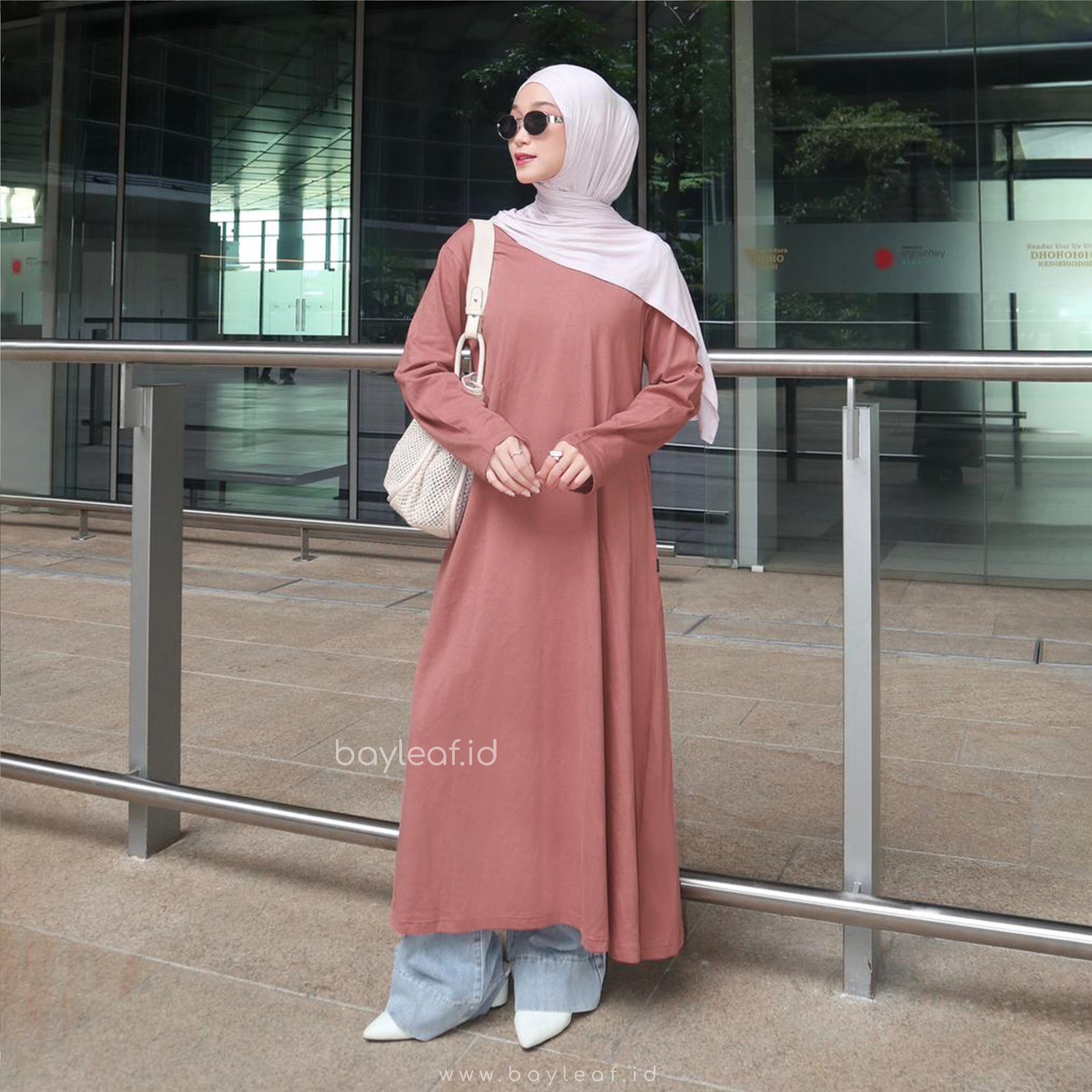 Kalela Long Tunik Basic Cotton