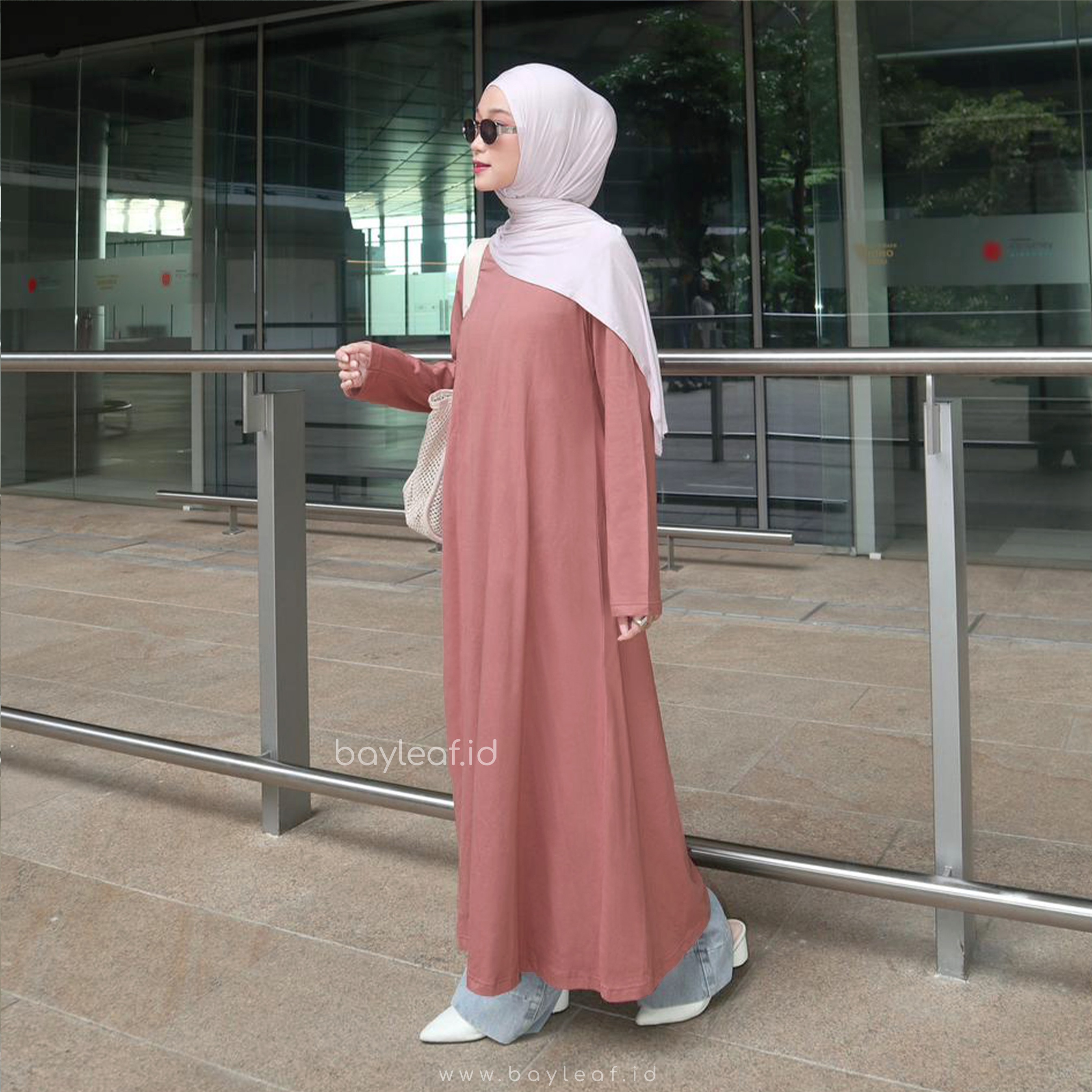 Kalela Long Tunik Basic Cotton
